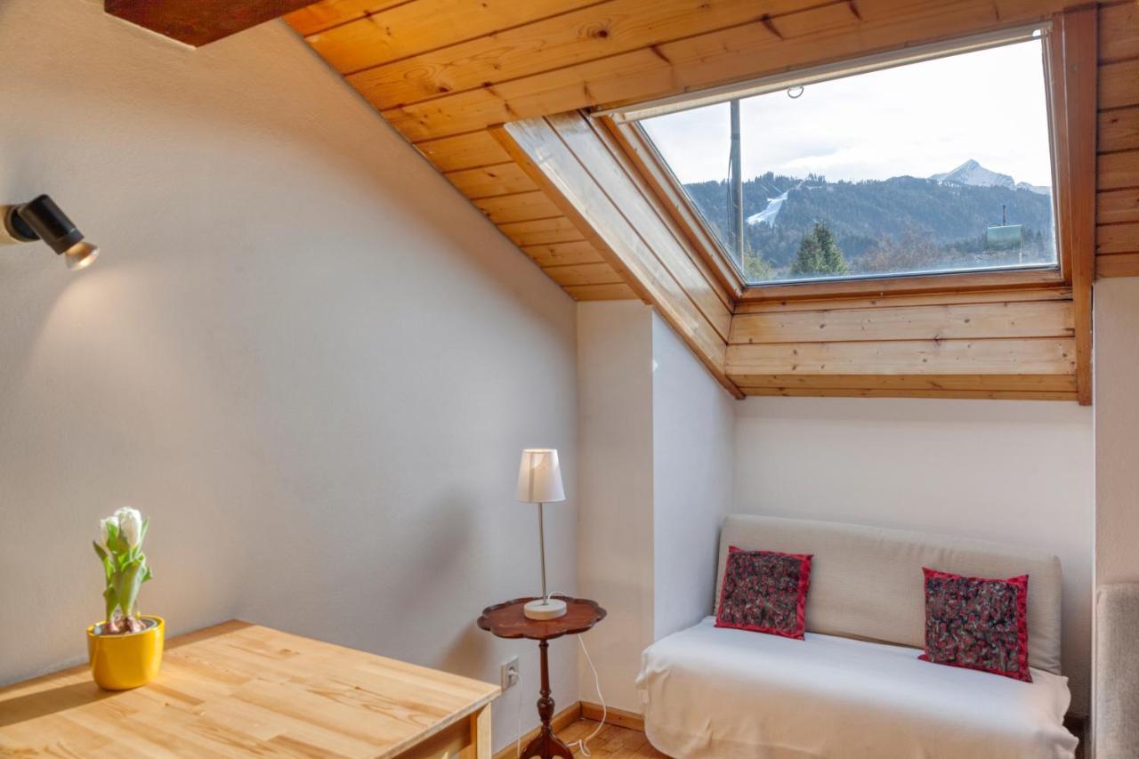 Ruhige Ferienwohnung Partenkirchen 2 Гармиш-Партенкирхен Экстерьер фото