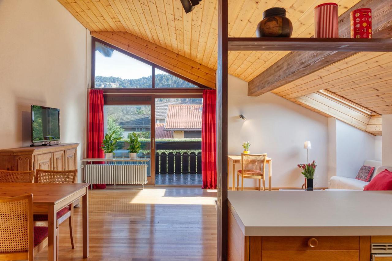 Ruhige Ferienwohnung Partenkirchen 2 Гармиш-Партенкирхен Экстерьер фото