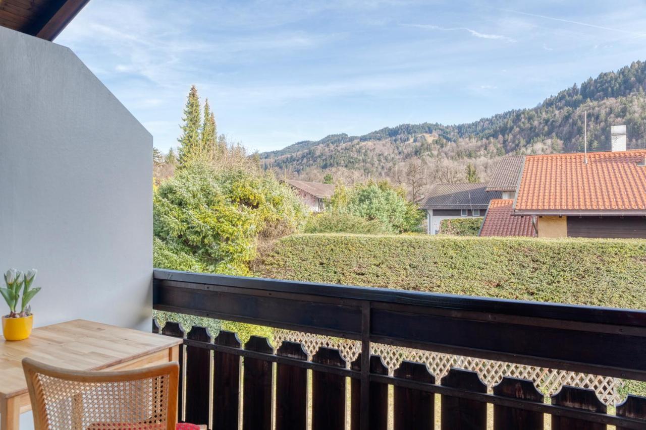 Ruhige Ferienwohnung Partenkirchen 2 Гармиш-Партенкирхен Экстерьер фото